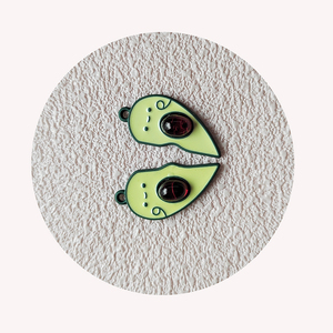 จี้รูปหัวใจครึ่งซีกอะโวคาโดน่ารัก 100 คู่ ทำจากเรซิ่น เหมาะสำหรับเป็นของขวัญให้เพื่อนสนิท พี่น้องสาว หรือเด็กผู้หญิง - Product Image 6