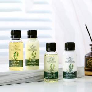 Kit de Artículos de Aseo Desechables de Lujo Personalizados de 30 ml, 5 Estrellas, Biodegradables y Ecológicos, Accesorios para Baño, Amenidades para Hoteles - Product Image 1