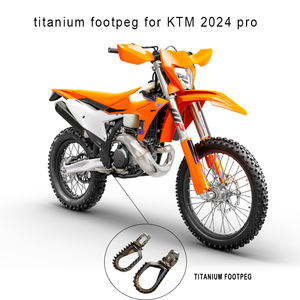 Repose-pieds GR5 en titane pour KTM/ HUSQVARNA/<span class=keywords><strong>GASGAS</strong></span>( 5MM DOWN + 10MM BACK) - Product Image 2