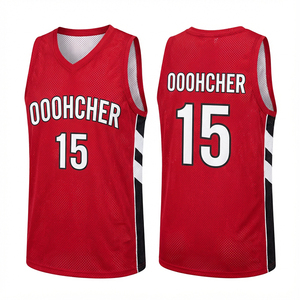 Maillot de basketball vintage personnalisé en twill, respirant, séchage rapide, léger, pour hommes, adultes, matchs d'équipe et entraînements - Product Image 2