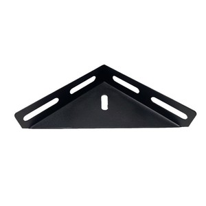 Right Angle <b>Bracket</b> 90 Degree Steel Black 1.6mm 1.8mm 2.0mm 2.5mm Thick For Headboard Corner Support Hardware Connector - Product Image 4