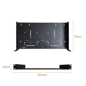 ชั้นวางแบบเจาะรู MX-110B สำหรับตู้แร็คเซิร์ฟเวอร์ ขนาด 1U 19 นิ้ว แข็งแรงและปลอดภัย - Product Image 3