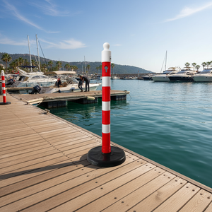 Poste de Advertencia para Pontón, 80 x 1100 mm, Reflectante, Hecho en Turquía - Product Image 3