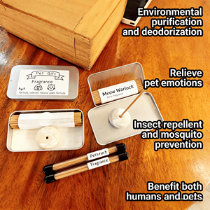 Varillas de Incienso de Madera <span class=keywords><strong>Natural</strong></span> para Mascotas, Seguras para Gatos y Perros, Eliminador de Olores de Otoño, Calma la Ansiedad, Repelente de Insectos, Ambientador para el Hogar - Product Image 5