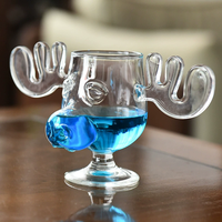 National Lampoon's Christmas Vacation Moose Head Shot Glass Cup 200ML 300ML 400ML Moose Mug