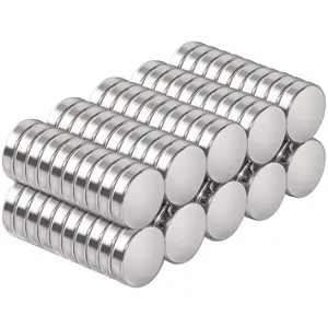 Hersteller magnetische Materialien supersterker N35 N38 N40 N52 Rundscheibenmagnet permanenter Neodymium-Magnet