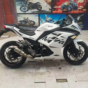 Moto <span class=keywords><strong>d</strong></span>'<span class=keywords><strong>occasion</strong></span> Kawasaki Little Ninja 250cc, 2 cylindres, refroidissement par air, puissance stable, moto de rue - Product Image 1