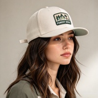 Nouveau style Casquette de baseball unisexe 6 panneaux à visière incurvée réglable, haute performance, pour l'extérieur et décontractée, pour homme et femme