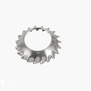 Rondelles de blocage coniques à dents externes en acier inoxydable DIN 6798V pour vis à tête fraisée - Product Image 3