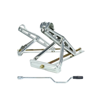 Support de cric stabilisateur électrique robuste de style C pour remorques de camping-cars et de caravanes entraînement électrique en acier pour le remorquage