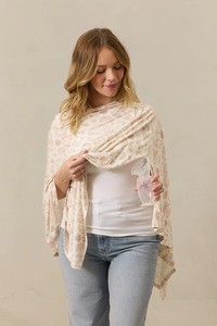 Paño de Lactancia Floral Transpirable de Modal/Algodón Suave, Multifuncional, para Verano, para Recién Nacidos - Product Image 4