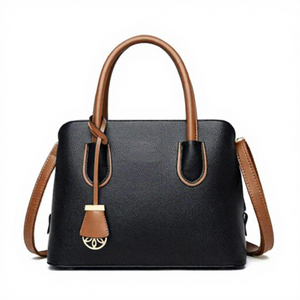 Sac à main décontracté pour femme en cuir véritable, avec double bandoulière, fermeture éclair étanche, durable et portable, 3L+ - Product Image 5