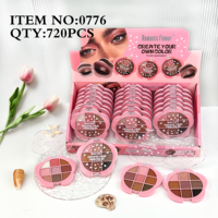 Palette de fards à paupières en poudre mats à haute teneur en pigments pour toutes les peaux, maquillage de beauté de haute qualité, 9 couleurs, vente en gros
