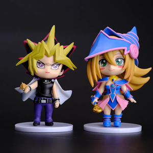 Anime japonais <span class=keywords><strong>Yu</strong></span>-<span class=keywords><strong>Gi</strong></span>-<span class=keywords><strong>Oh</strong></span>, version Q, ensemble de 6 pièces, Yugi Muto & Seto Kaiba, figurine en PVC, modèle de jouet, échelle 1/60 - Product Image 2