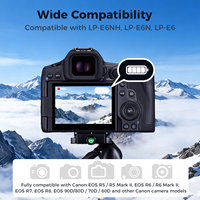 Canon LP-E6P 2600mAh SLR Kamera Pili (EOS R63 R64 R52 R5II R6III R6IV R5 R6II R7 R6 5DIV 90D Kameralar için) CE ROHS FCC Onaylı