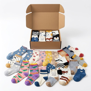 Caja Misteriosa de Calcetines para Niños, Estilos Aleatorios, Liquidación, Lote Mixto, Venta al Por Mayor, Excedente de Stock, Surtido Unisex, CN Fujian, Sin Marca - Product Image 1