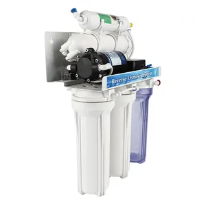 Sistema de filtración de agua RO compacto, 5 etapas, 50G, precio barato
