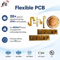 Scheda Circuito Flessibile Multistrato (4/6/8 Strati) Produttore PCB Personalizzato - Materiale FR-4 Certificato ISO9001 Servizio OEM
