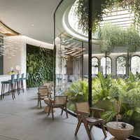 Ensemble de mobilier hôtelier sur mesure pour toute la maison, design intérieur moderne sur mesure, projet complet pour les hôtels-villas et les hôtels-appartements