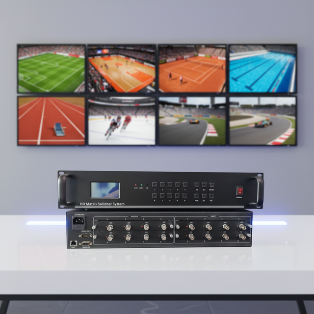 1080P 3G 8X8 SDI matrix Switcher SDI 8 Input 8 Output SDI Matrix Switcher