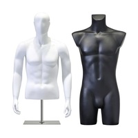 Mannequins musculaires pour hommes, corps entier et demi-corps, pour l'affichage de vêtements masculins