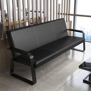 Sillón de Espera Moderno de Cuero para Exteriores, Resistente, de Uso Comercial, Sillón para Sala de Estar - Product Image 4