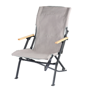 เก้าอี้สนามพับได้น้ำหนักเบา พกพาสะดวก สำหรับพักผ่อน ทนทาน เหมาะสำหรับตั้งแคมป์ พร้อมที่วางแขน - Product Image 6