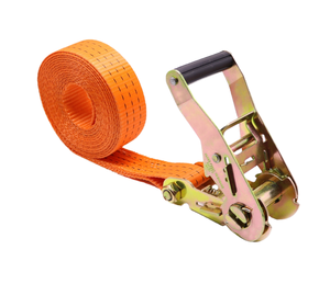 Correa de Amarre RUITAI RTRTD con Trinquete, 12 pies, Color Personalizado, 50 mm/2 Pulgadas, 10000 lb, Correa de Tensión de Poliéster para Sujeción de Carga, Gancho Plano, CE - Product Image 1
