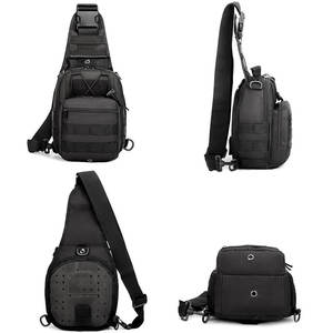 Salvavita <span class=keywords><strong>Trekking</strong></span> Outdoor sport di salvataggio Outdoor corsa tracolla petto tracolla tattico borsa per Outdoor alla moda - Product Image 3