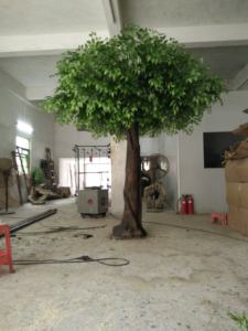 Feuilles de <span class=keywords><strong>caoutchouc</strong></span> artificielles pour décoration de jardin, vente en gros, - Product Image 2