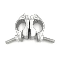 Accessoires d'échafaudage, coupleur double pivotant pressé BS 1139, EN 74, pince d'échafaudage, pince pivotante pour tuyau en acier d'échafaudage