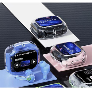 Écouteurs sans fil transparents Crystal Air39 TWS, écouteurs intra-auriculaires, auriculares, audifonos, écouteurs sans fil <span class=keywords><strong>air</strong></span> 39, écouteurs Pods Ultrapods <span class=keywords><strong>Pro</strong></span> 2 - Product Image 6