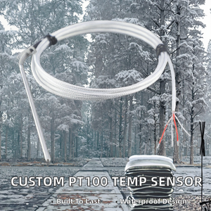 เซ็นเซอร์วัดอุณหภูมิแบบเทอร์โมคัปเปิลชนิด <span class=keywords><strong>K</strong></span> ปรับแต่งได้ ระดับการป้องกันน้ำและฝุ่น IP65 หัววัดสแตนเลส 3 สาย รองรับการเชื่อมต่อ USB สำหรับการตรวจสอบความแม่นยำสูง รับผลิตแบบ OEM และ ODM - Product Image 2