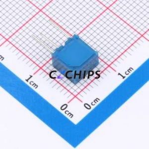 Résistance/potentiomètre réglable 3362X-203-3H, composant traversant (THT)-3P, 7x6,8 mm, résistance 20 kOhm, 10 %, 500 mW, 250 ppm/ ℃ - Product Image 2