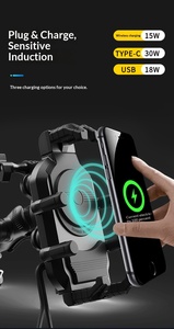 Trotinettes et motos ABS flexibles à hauteur réglable avec amortisseurs et supports de téléphone portable pour la navigation - Product Image 4
