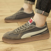 Mode maille respirant sport course baskets hommes classique plat décontracté chaussures de marche