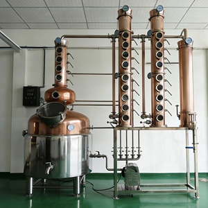 Equipo de Destilación de Alcohol con Columna de Cobre, Torre Alta de 800 <span class=keywords><strong>L</strong></span>, para Destilar Vodka, Brandy y Ginebra - Product Image 6