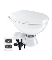 HYDRULE | HYDJET Toilette d'eau douce électrique à chasse d'eau douce 12v 24v Toilette marine intelligente