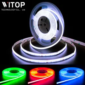 cob rgb 14W led strip 24V 12V 840leds waterproof rgb cob led strip LED line lights Wardrobe cabinet trough light