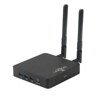 UGOOS AM9 PRO Android 14 TV Box S905X5 4GB/64GB 8K HD Wi-Fi 6 untuk 52 Smart Remote Control Power Supply