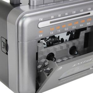 Factory Custom Retro Portable Cassette Player With AM FM SW Radio USB TF Slot Bluetooth Rechargeable Boombox For Home Car Gift - Product Image 5