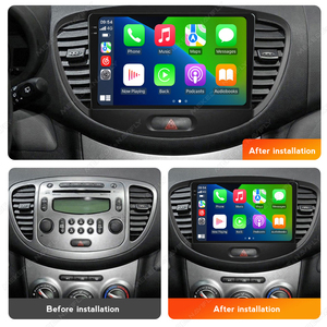 Para Automóviles Android, Sistema Multimedia con Pantalla Táctil 2K, 8+256GB, GPS, DSP, OBD2 para I10 2007-2013 - Product Image 4