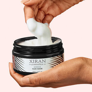 Etiqueta Privada cabello tratamiento mascarilla con Castor aceite de argán Abisinio... De Macadamia y aceite de Jojoba calma Frizz cabello máscara - Product Image 3