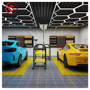 Carreaux <span class=keywords><strong>de</strong></span> sol <span class=keywords><strong>de</strong></span> garage en plastique à emboîtement PP pour voiture, parking, garage, carreau <span class=keywords><strong>de</strong></span> sol, <span class=keywords><strong>plaque</strong></span> diamantée - Product Image 4