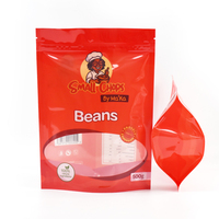 Sachets en Mylar personnalisés imprimés avec fermeture éclair pour bonbons, Doypacks, sachets brillants avec fermeture éclair, emballage alimentaire, sachet debout avec fenêtre