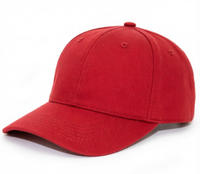 Casquette de baseball en coton à 6 panneaux, vente en gros d'usine, casquette de baseball ajustable avec logo brodé personnalisé
