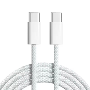 Cable de Carga Trenzado de 1M 2M 60W Tipo C a Tipo C para iPhone 15, Cable de Datos de Carga Rápida de 60W para iPhone 15 Pro Max, Cable USB C - Product Image 1