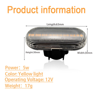 Indicatori di direzione dinamici a LED a scorrimento, luci di posizione laterali per Renault Clio 1 2 KANGOO MEGANE, per Dacia Duster, per <span class=keywords><strong>Opel</strong></span>, per Nissan - Product Image 3