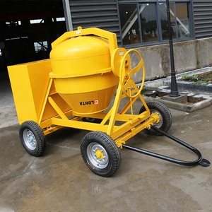 Bétonnière mobile LONTA JH700S 700L à moteur diesel, capacité 2,5 sacs, pour travaux de construction - Product Image 4