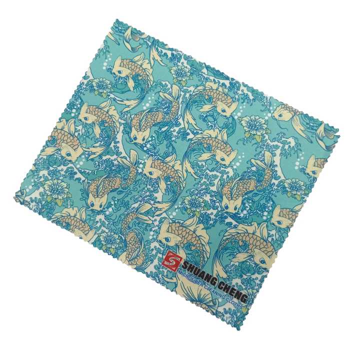 Microfiber Glasses Sunglasses Eyeglasses Cleaning Cloth With Logo
